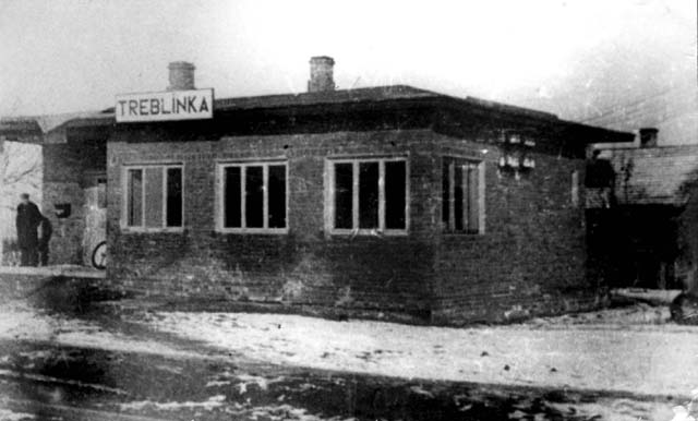 The Treblinka Train Station in Treblinka, Poland.